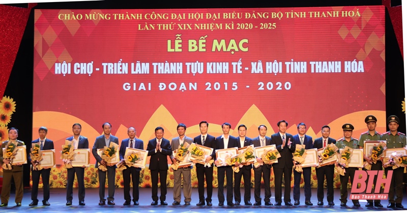 Bế mạc Hội chợ - Triển lãm thành tựu kinh tế - xã hội tỉnh Thanh Hóa giai đoạn 2015-2020