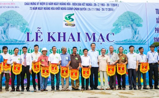 Hội chợ triển lãm sinh vật cảnh huyện Hoằng Hóa