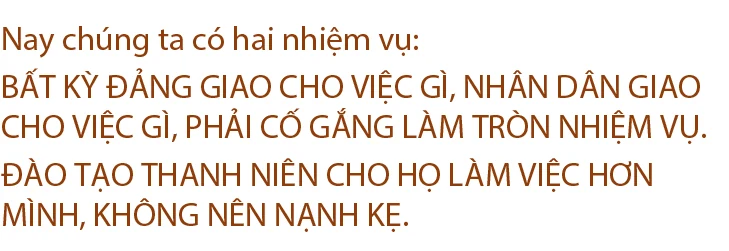 Đảng cần cán bộ già cũng rất cần nhiều cán bộ trẻ