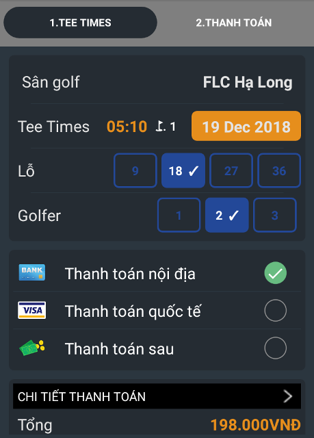 Ra mắt ứng dụng ch ơi golf, FLC Biscom tung khuyến mãi shock