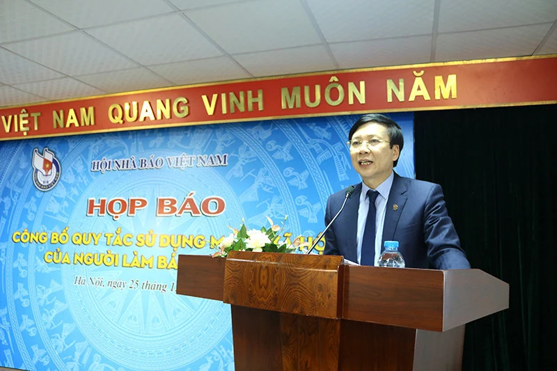 Công bố Quy tắc sử dụng Mạng xã hội của người làm báo Việt Nam