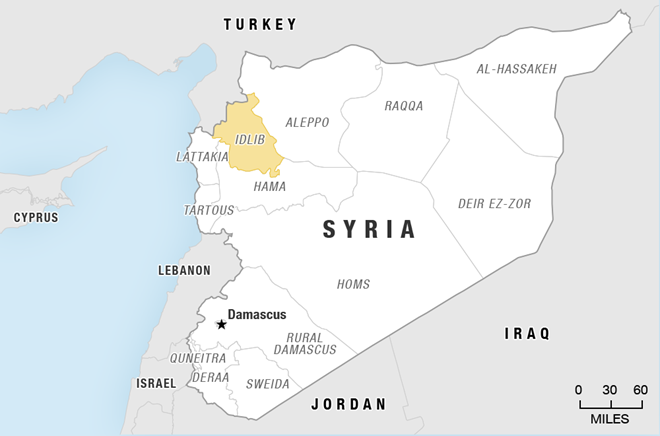 Đụng độ ở miền Bắc Syria khiến ít nhất 19 người thiệt mạng