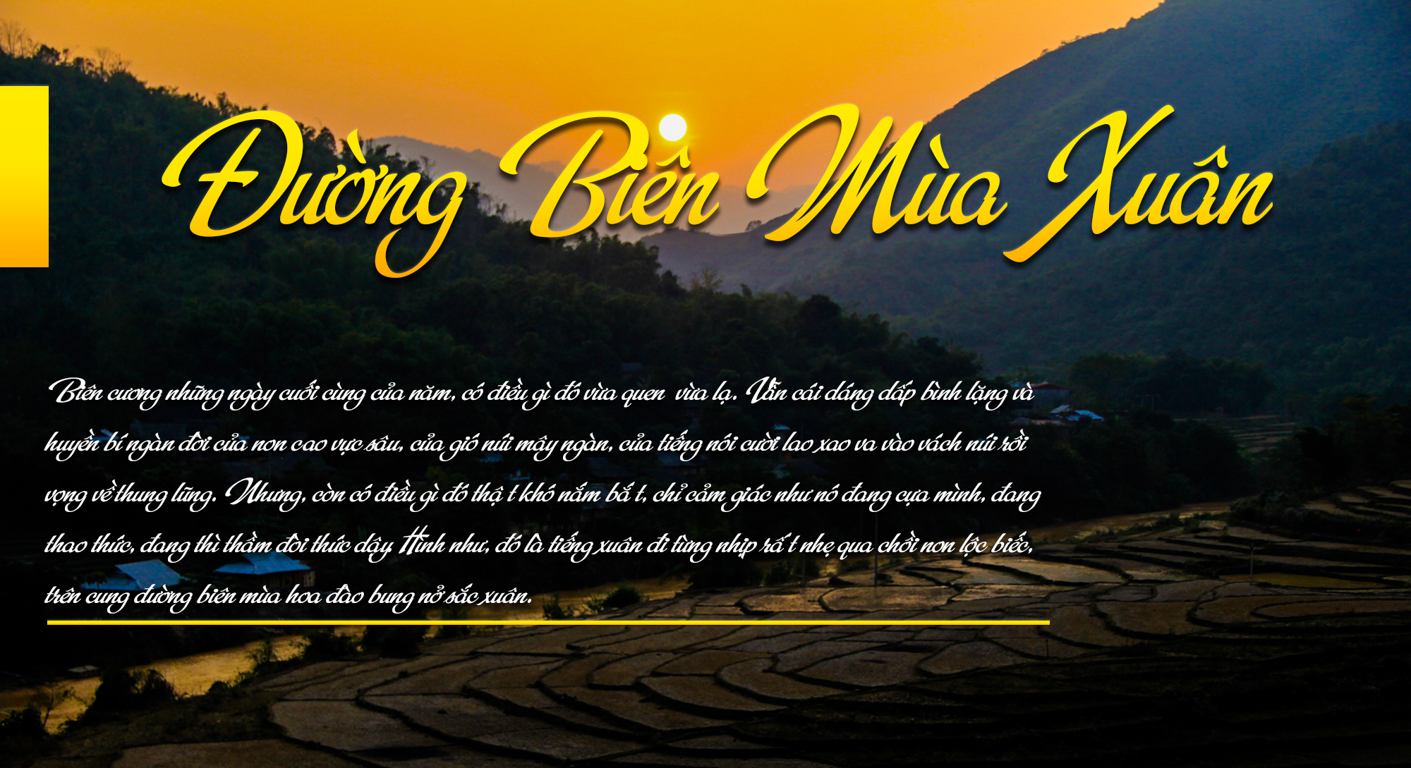 Đường biên mùa xuân