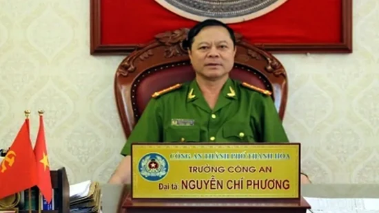 Công an Thanh Hoá thi hành Quyết định của Bộ Công an về kỷ luật cán bộ