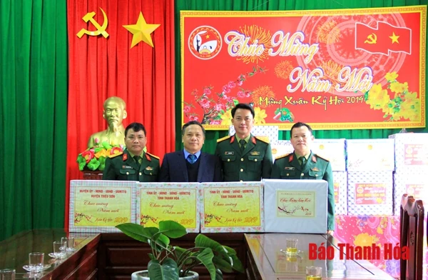 Phó Chủ tịch Thường trực HĐND tỉnh Phạm Thanh Sơn kiểm tra tình hình đời sống, sản xuất tại huyện Triệu Sơn