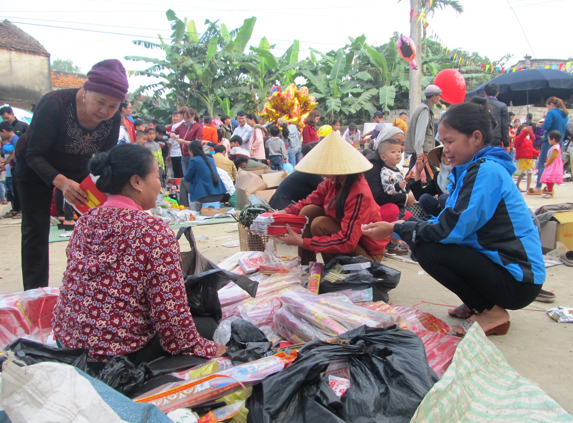 Nét riêng chợ quê ngày cuối năm