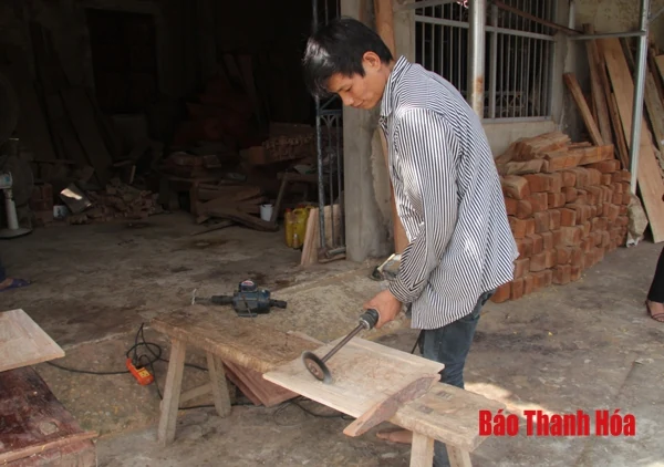 Toàn tỉnh có 337.000 lao động hoạt động trong các ngành nghề nông thôn