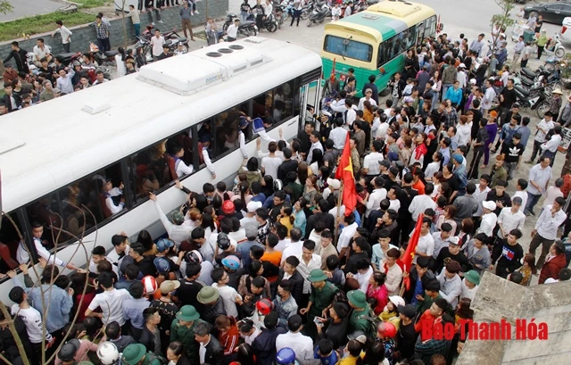Những hình ảnh ấn tượng trong ngày hội tòng quân tại Thanh Hóa