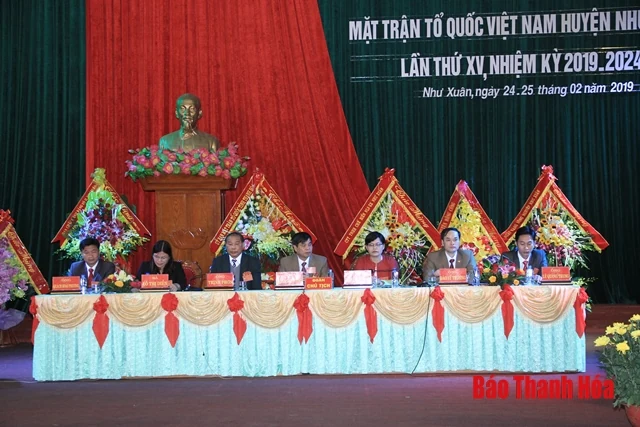 Đại hội MTTQ huyện Như Xuân lần thứ XV, nhiệm kỳ 2019 - 2024