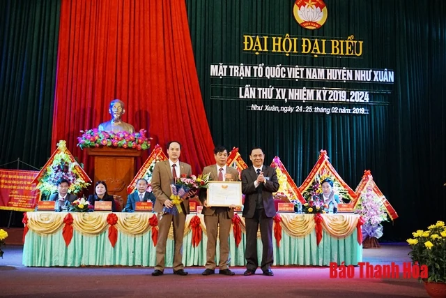 Đại hội MTTQ huyện Như Xuân lần thứ XV, nhiệm kỳ 2019 - 2024