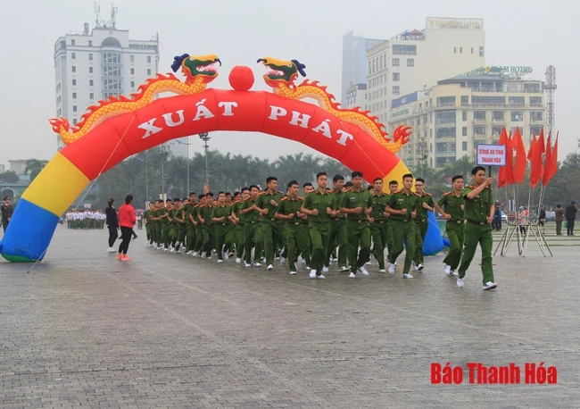 Thanh Hóa: Hơn 7.000 người tham gia Ngày chạy Olympic vì sức khỏe toàn dân