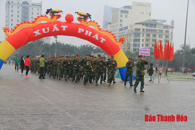 Thanh Hóa: Hơn 7.000 người tham gia Ngày chạy Olympic vì sức khỏe toàn dân