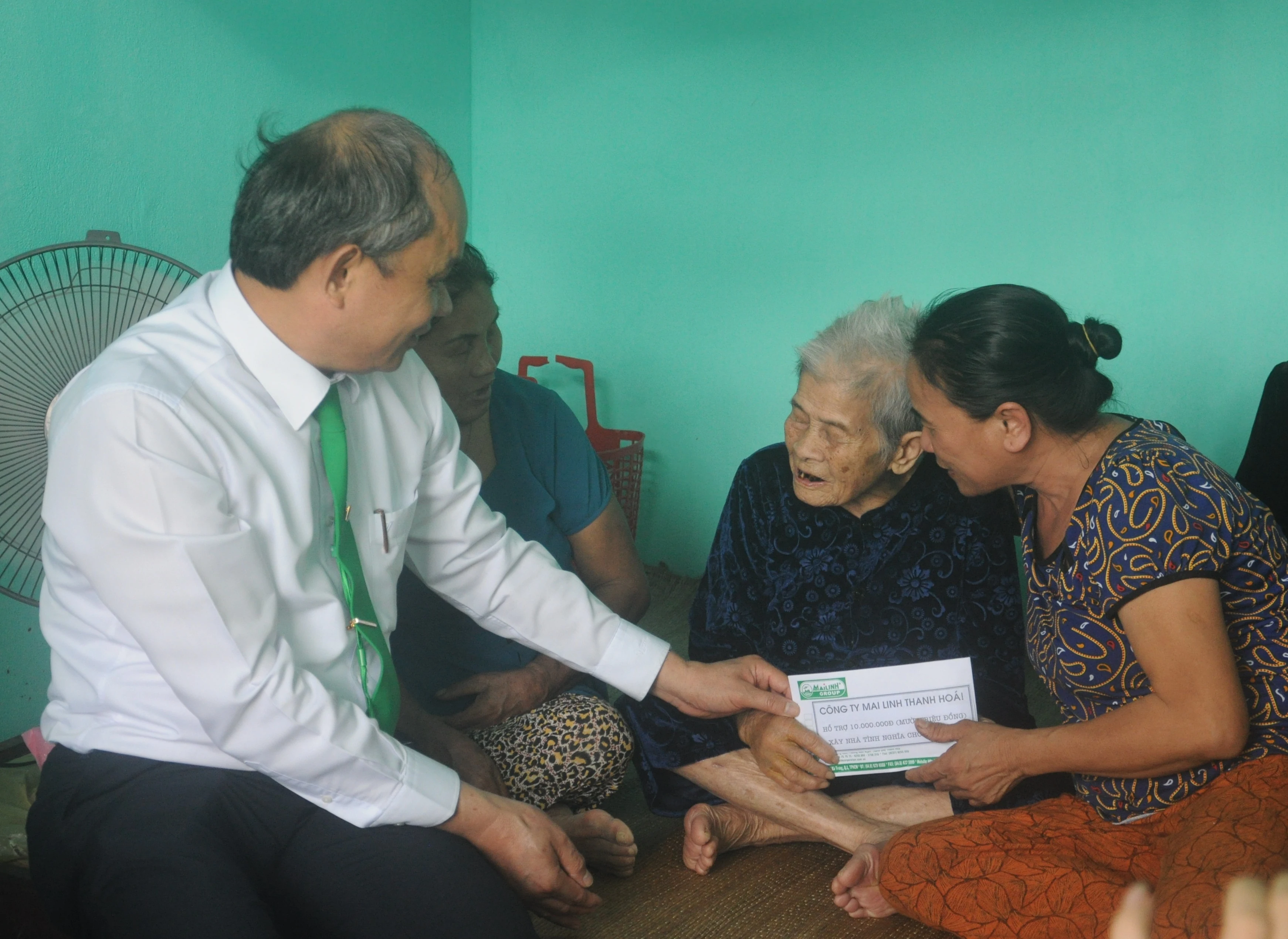 Mai Linh Thanh Hóa hỗ trợ xây nhà tình nghĩa cho gia đình chính sách