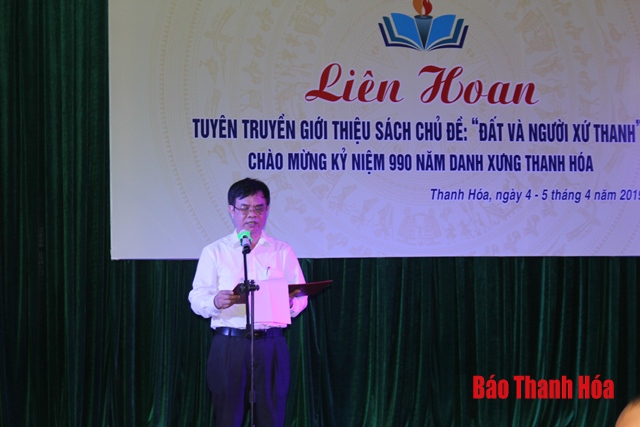 Liên hoan tuyên truyền giới thiệu sách chủ đề: “Đất và người xứ Thanh”