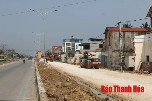 Đường Goòng – Hải Tiến dự kiến hoàn thành trước ngày 26-4-2019 để chào mừng lễ hội du lịch biển