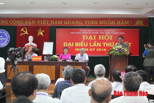 Hội Quay phim và Nhiếp ảnh tỉnh Thanh Hóa tổ chức Đại hội đại biểu lần thứ nhất