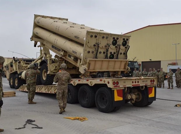 Lực lượng Mỹ tại Hàn Quốc diễn tập khẩu đội pháo THAAD
