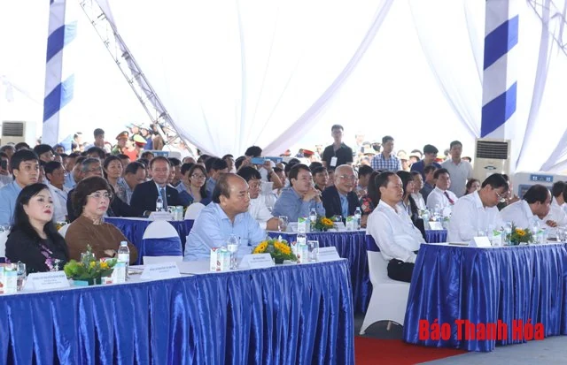 Thủ tướng Nguyễn Xuân Phúc dự lễ khởi công dự án chăn nuôi bò sữa và chế biến sữa tập trung quy mô công nghiệp tại Thanh Hóa