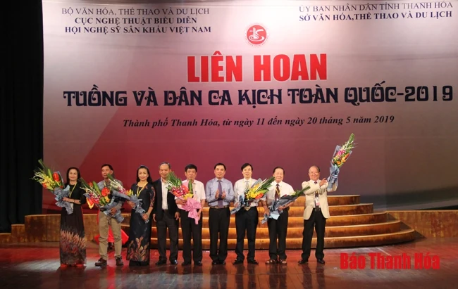 Khai mạc Liên hoan Tuồng và Dân ca kịch toàn quốc 2019 tại Thanh Hóa