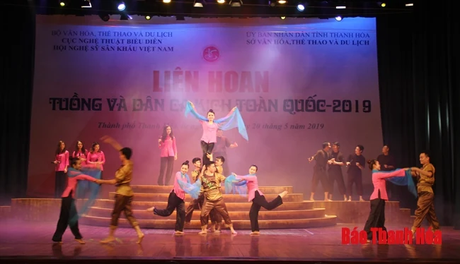 Khai mạc Liên hoan Tuồng và Dân ca kịch toàn quốc 2019 tại Thanh Hóa