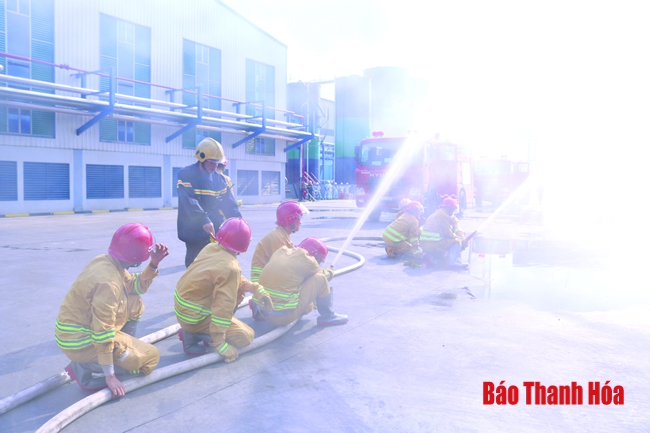 Lực lượng Cảnh sát PCCC&CNCH Thanh Hóa làm theo lời Bác dạy