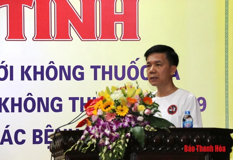 Mít tinh hưởng ứng ngày Thế giới không thuốc lá và Tuần lễ quốc gia không khói thuốc