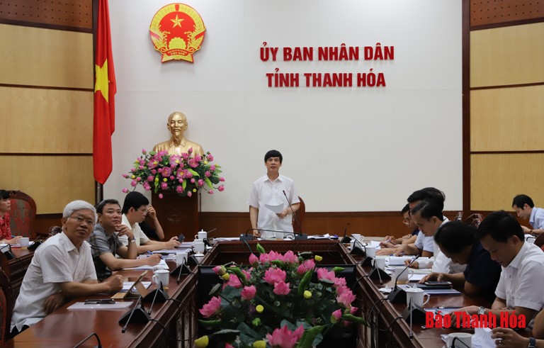 UBND tỉnh cho ý kiến vào các quy hoạch trong lĩnh vực xây dựng