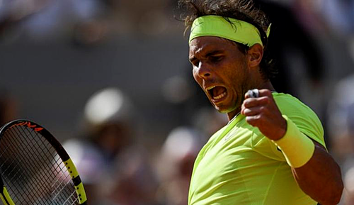 Nadal lần thứ 13 vào tứ kết Roland Garros 2019
