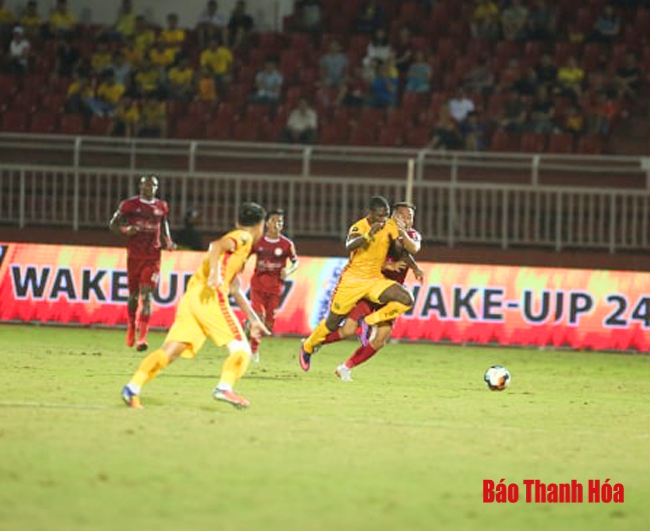 Giành 1 điểm trên sân Thống Nhất, Thanh Hóa kết thúc lượt đi V.League 2019 ở nửa trên bảng xếp hạng