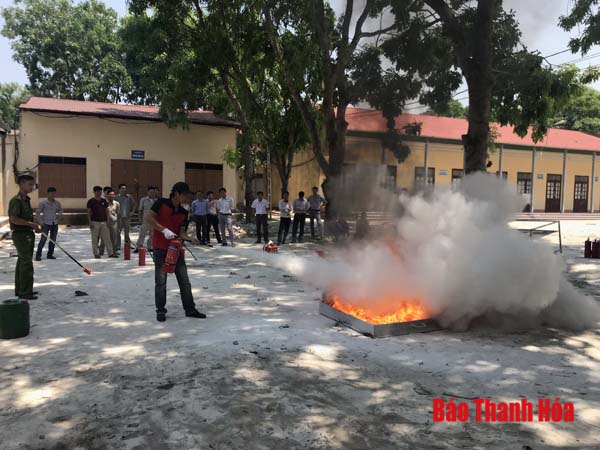 Tăng cường công tác tuyên truyền và xây dựng phong trào “Toàn dân tham gia phòng cháy, chữa cháy”