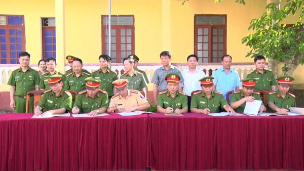 Công an Tĩnh Gia phát động phong trào thi đua đặc biệt kỷ niệm 50 năm thực hiện Di chúc của Chủ tịch Hồ Chí Minh