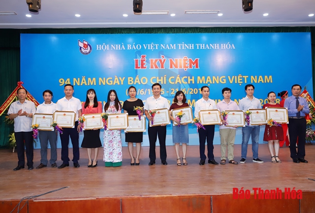 Thanh Hóa: Kỷ niệm 94 năm Ngày Báo chí Cách mạng Việt Nam và trao Giải báo chí Trần Mai Ninh năm 2018