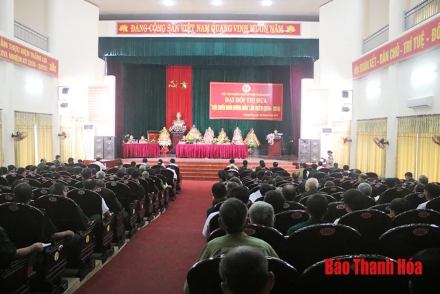 Đại hội thi đua “CCB gương mẫu” huyện Hoằng Hóa lần thứ VI