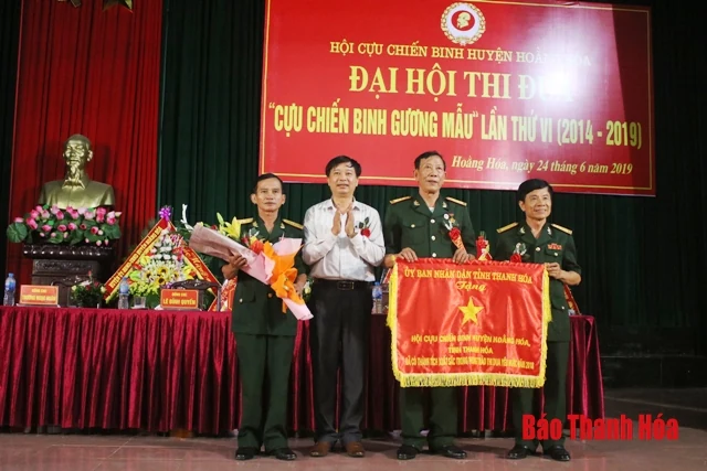 Đại hội thi đua “CCB gương mẫu” huyện Hoằng Hóa lần thứ VI