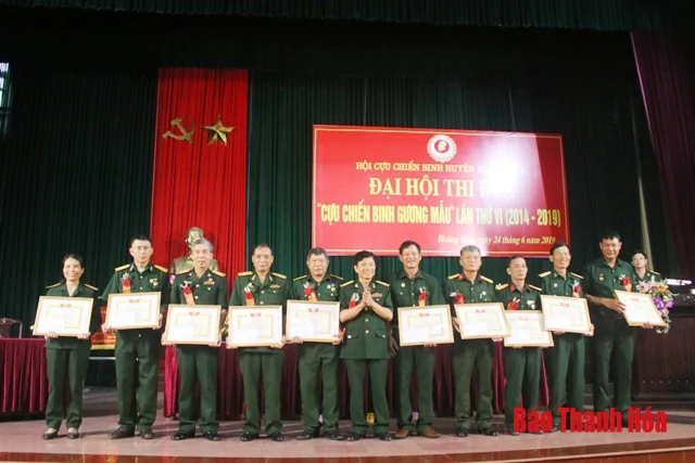 Đại hội thi đua “CCB gương mẫu” huyện Hoằng Hóa lần thứ VI