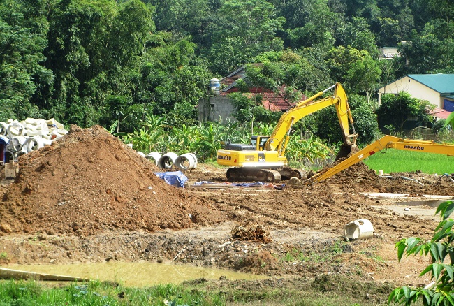 Bồi thường GPMB để xây dựng Nhà máy sản xuất, chế biến tinh bột nghệ tại huyện Thọ Xuân