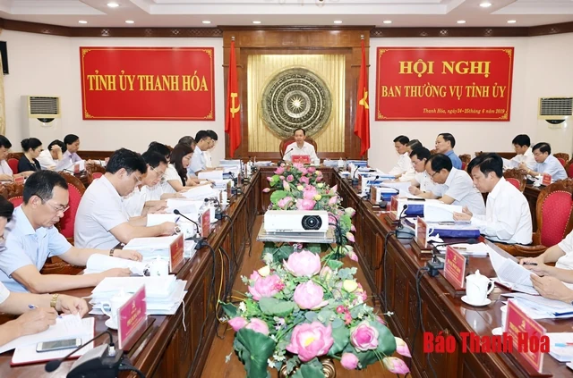 Hội nghị Ban Thường vụ Tỉnh ủy: Cho ý kiến vào các cơ chế, chính sách, đề án, chủ trương đầu tư nhằm thúc đẩy phát triển kinh tế - xã hội của tỉnh