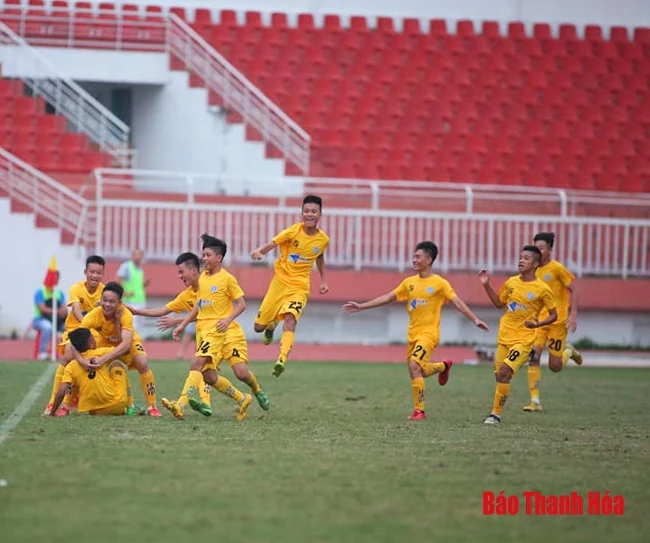 U15 Thanh Hóa được thưởng lớn sau khi giành vị trí á quân tại giải vô địch quốc gia