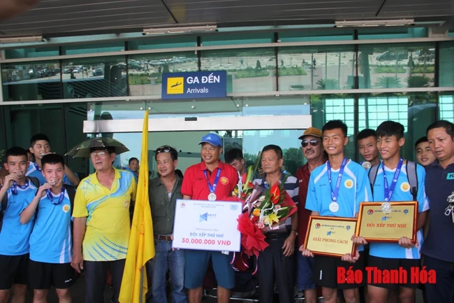U15 Thanh Hóa được thưởng lớn sau khi giành vị trí á quân tại giải vô địch quốc gia