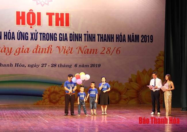 Hội thi tìm hiểu kiến thức về văn hóa ứng xử trong gia đình tỉnh Thanh Hóa 2019