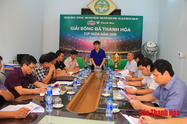 Giải bóng đá Thanh Hóa – Cúp Huda 2019 sẽ khởi tranh vào ngày 6-7