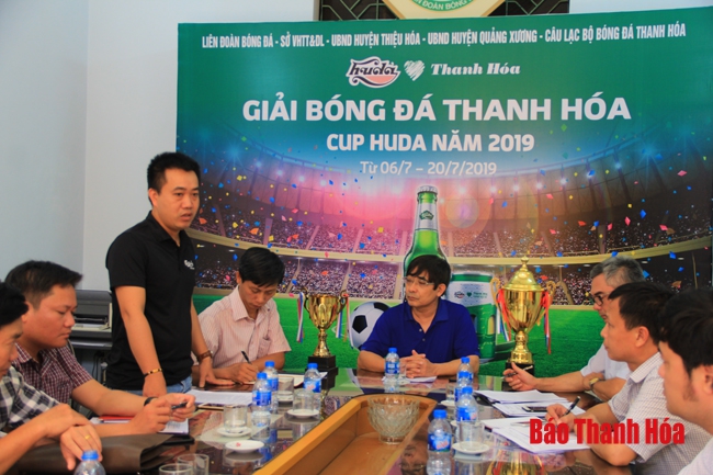 Giải bóng đá Thanh Hóa – Cúp Huda 2019 sẽ khởi tranh vào ngày 6-7