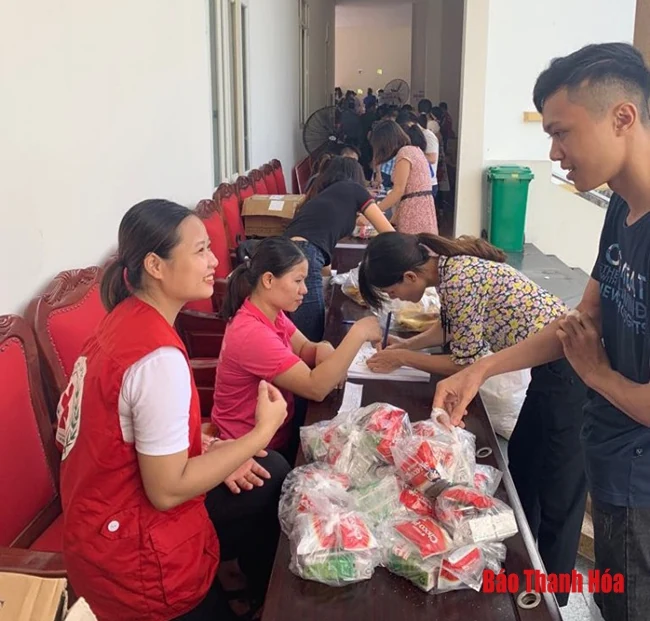 Sôi nổi ngày hội hiến máu tình nguyện “Giọt hồng Lam Sơn” 2019