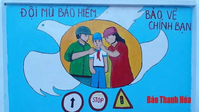 Tô điểm cho làng quê bằng những bức tranh bích họa