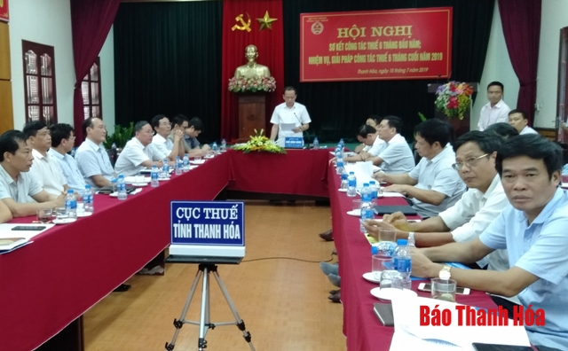 Hội nghị trực tuyến sơ kết công tác thuế 6 tháng đầu năm