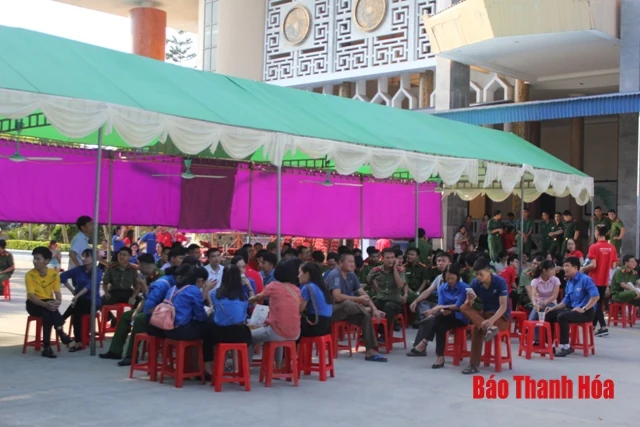 Tiếp nhận 2.278 đơn vị máu tại ngày hội “Giọt hồng xứ Thanh”