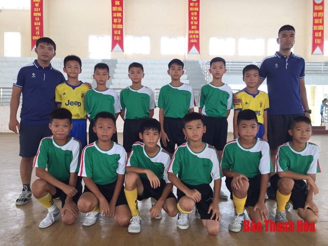 U11 Thanh Hóa xuất quân tham gia các giải bóng đá quốc gia 2019