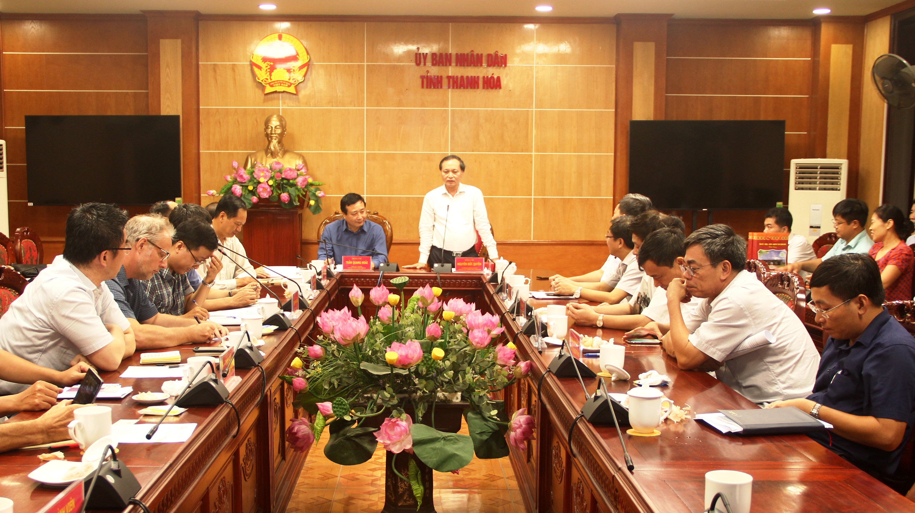 Các cơ quan của Bộ Nông nghiệp và Phát triển nông thôn, Ngân hàng Phát triển châu Á làm việc với UBND tỉnh Thanh Hóa
