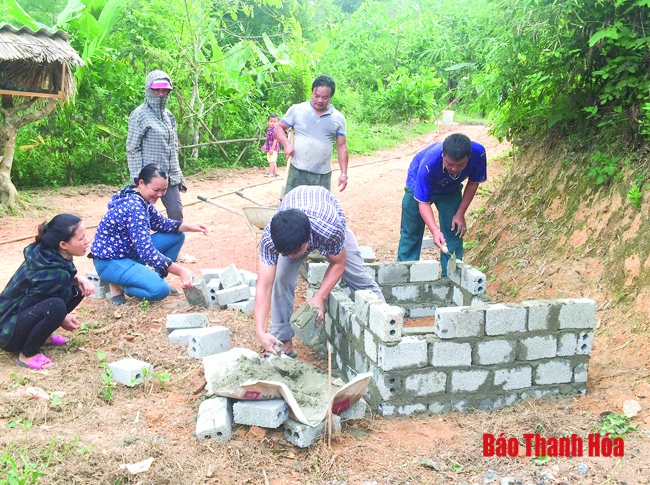 Huyện Như Xuân xây dựng gia đình, khu phố, thôn đạt danh hiệu văn hóa