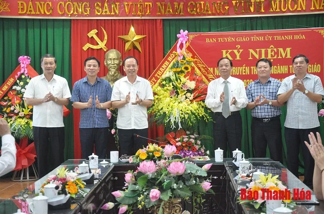 Ngành tuyên giáo Thanh Hóa phát huy truyền thống vẻ vang, tiếp tục làm tốt nhiệm vụ trong tình hình mới
